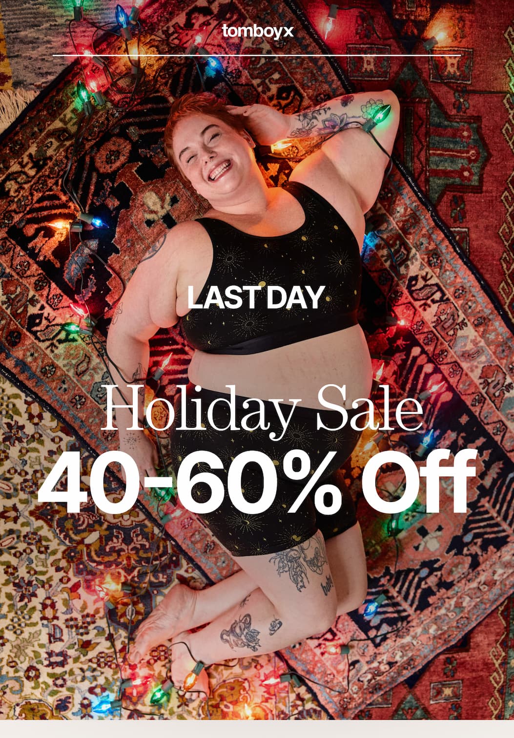 Holiday Sale 40-60% Off
