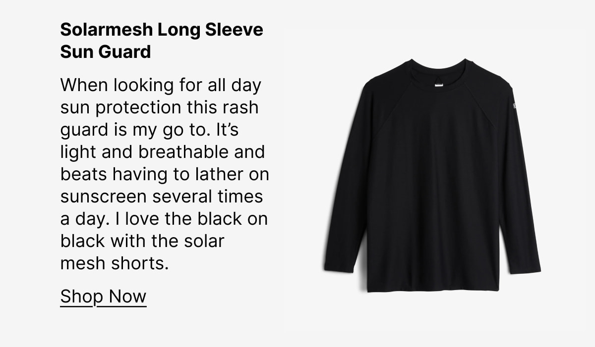 Solarmesh Long Sleeve Sun Gaurd
