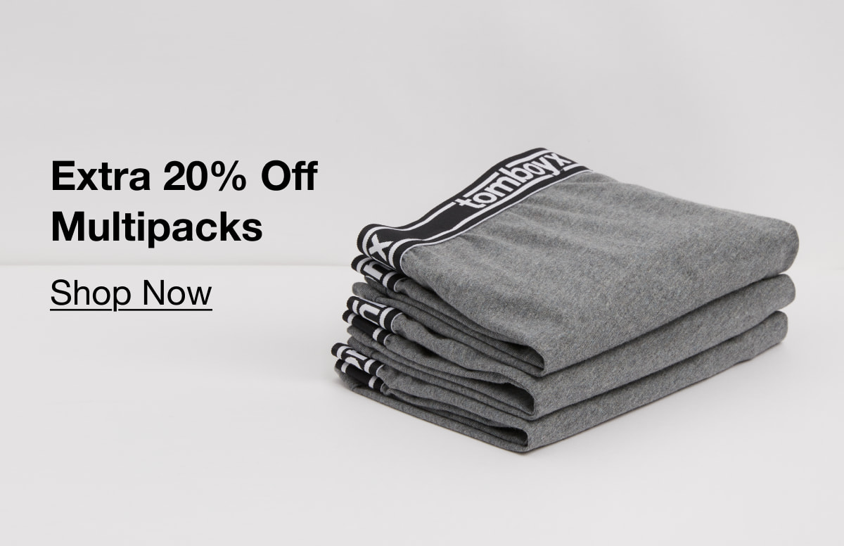 Extra 20% Off Multipacks