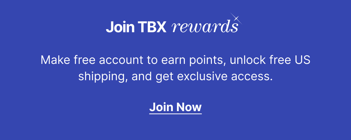 Join TBX rewards