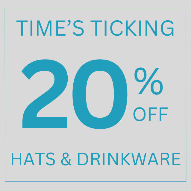 Hats and Drinkware 20% Off
