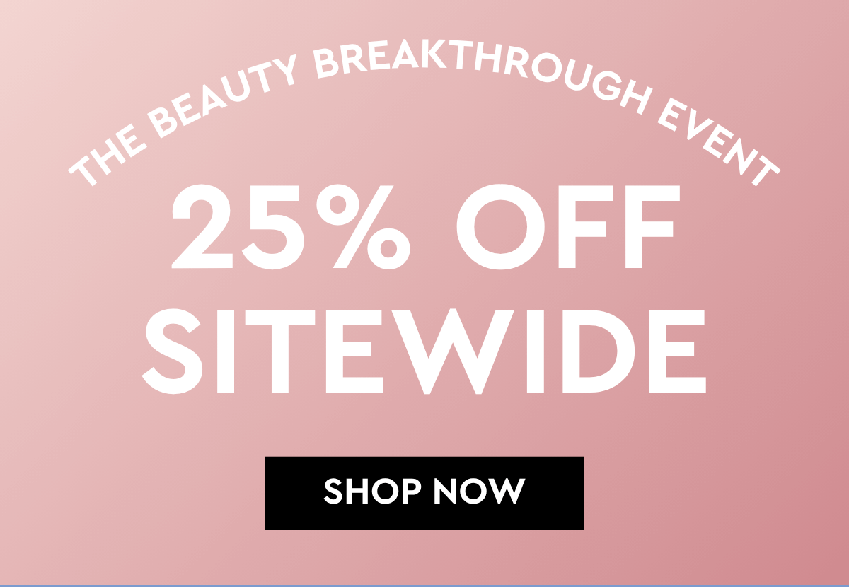 25% off sitewide
