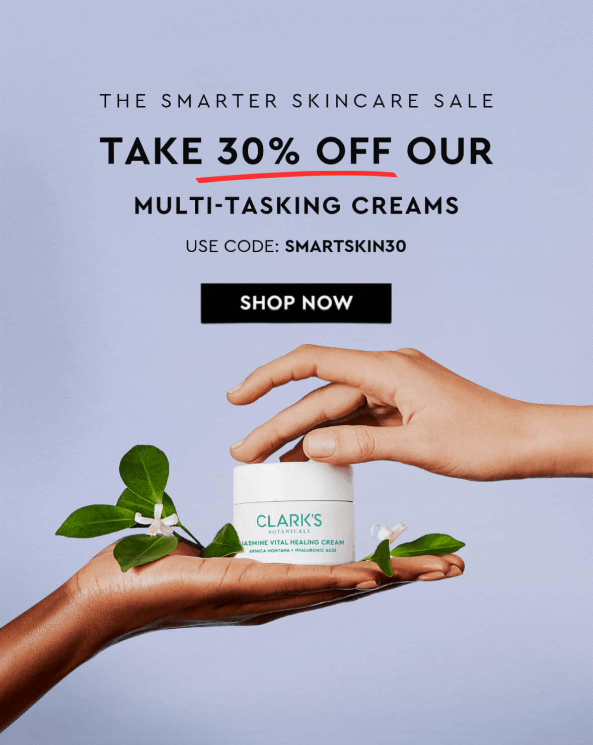 30% OFF CREAMS