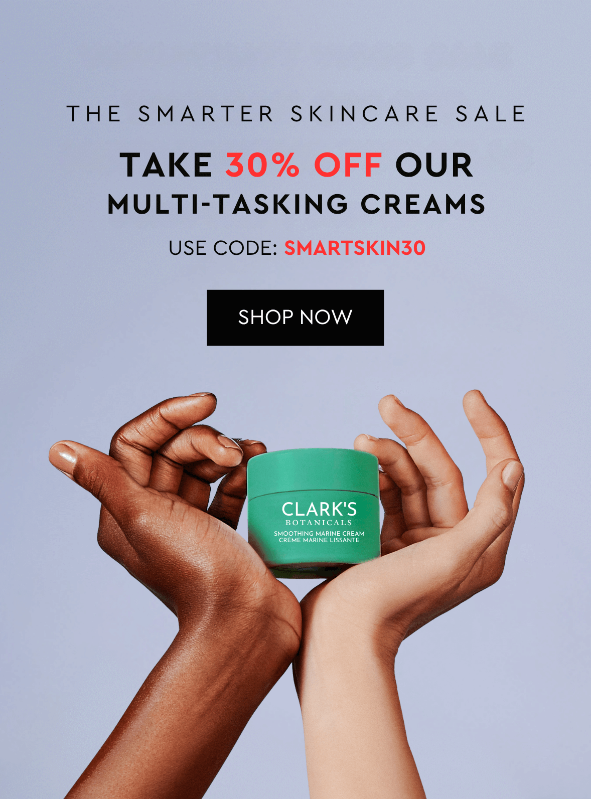 30% OFF CREAMS