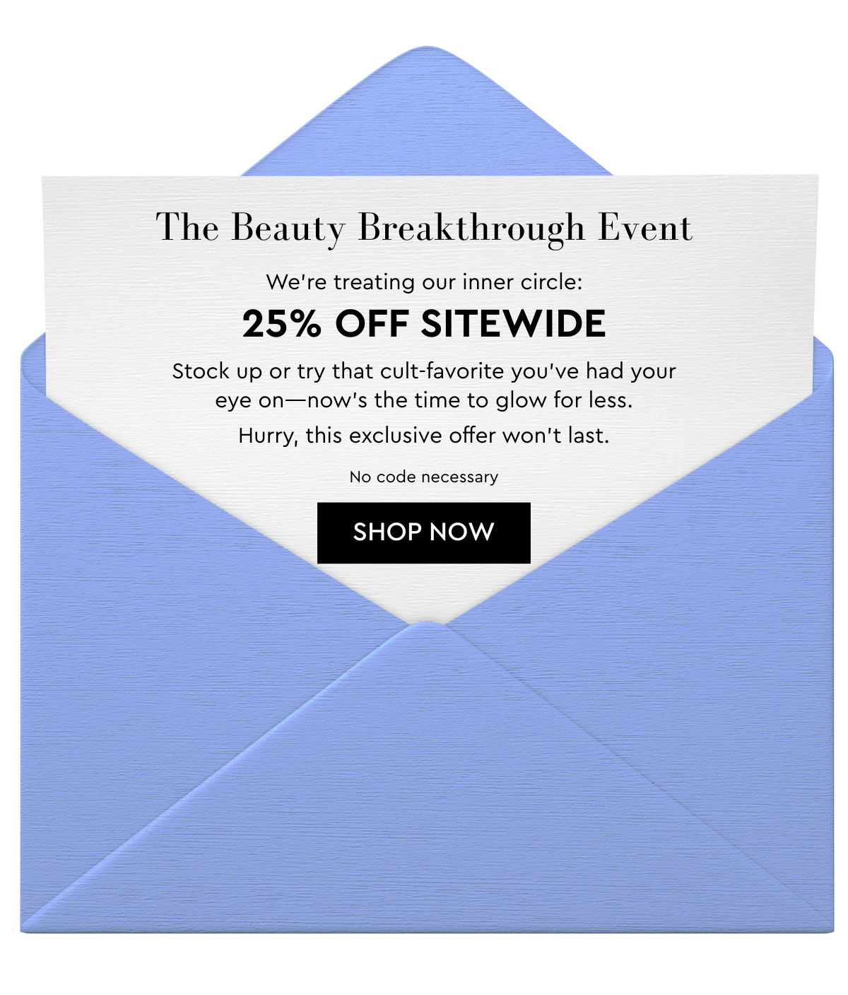 25% off sitewide