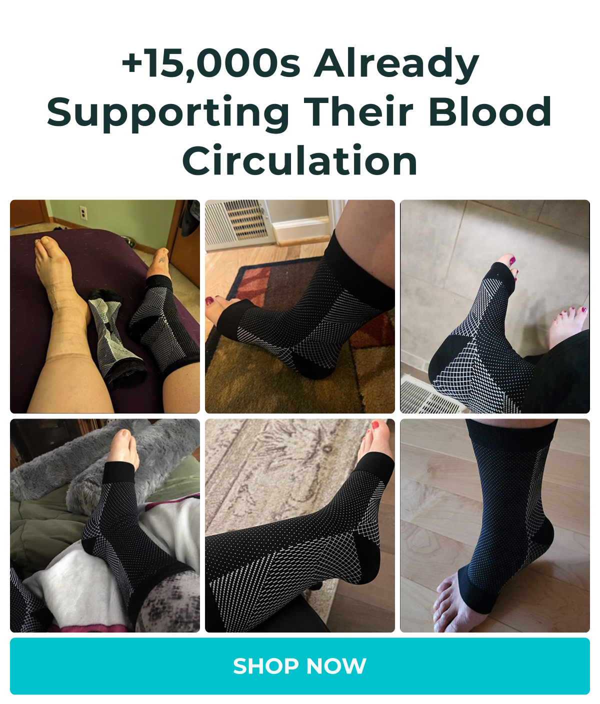 +15,000s already supporting their blood circulation SHOP NOW