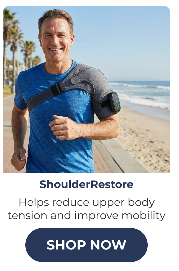 ShoulderRestore Helps reduce upper body tension and improve mobility SHOP NOW