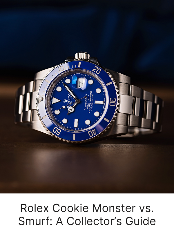 Rolex Cookie Monster vs. Smurf: A Collector’s Guide