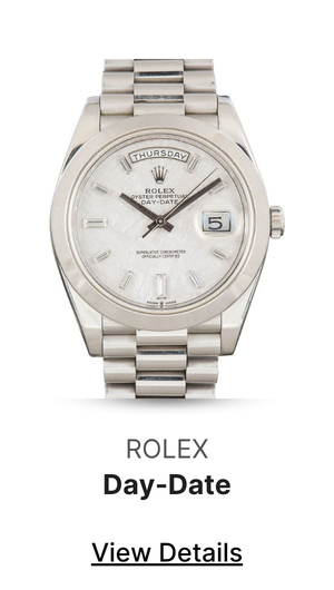 Pre-Owned Rolex Day-Date 40 Platinum 228206 Meteorite Dial