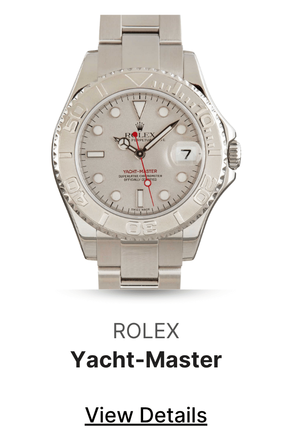 Rolex Yacht-Master Platinum Dial 168622
