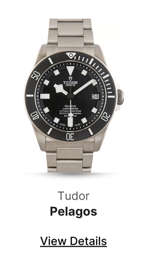 Used Titanium Tudor Pelagos ref 25600TN Black Dial