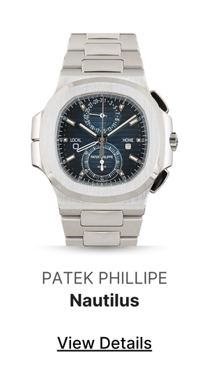 Patek Phillipe Nautilus 5990 Blue Gray Sunburst Dial