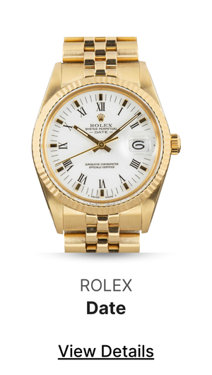 Rolex Date 15037 White Roman Dial