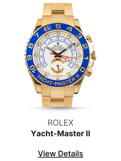 Used 18k Yellow Gold Rolex Yacht-Master II Ref 116688