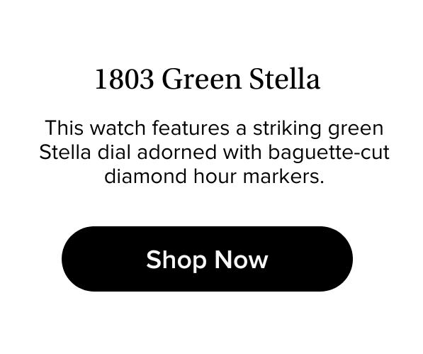 1803 Green Stella