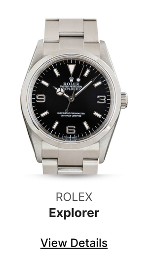 Pre-owned Rolex Explorer 36 Stainless Steel 114270 MKI Dial