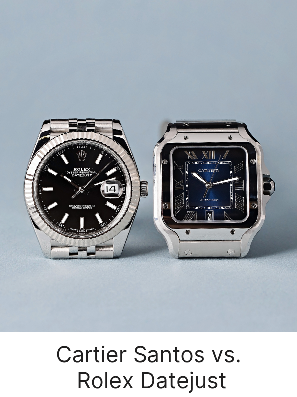 Cartier Santos vs Rolex Datejust: Which Icon Reigns Supreme?