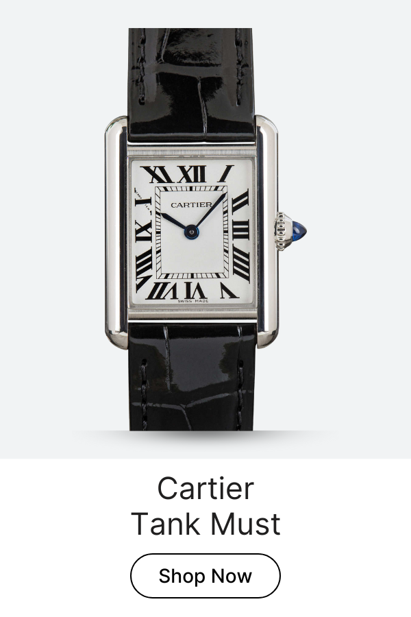 Cartier Tank Must WSTA0042 Silver Dial