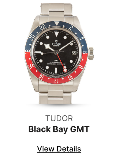 Pre-Owned Tudor Black Bay GMT Ref 79830RB Burgundy and Blue