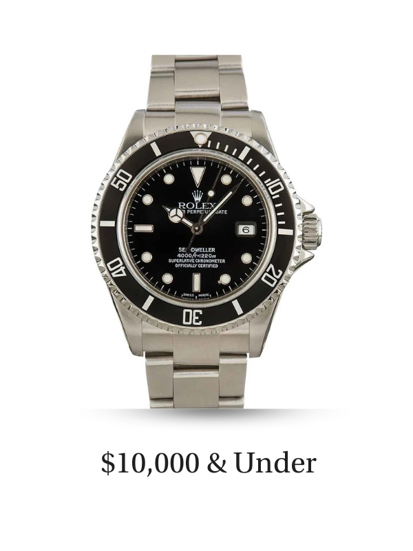 $10,000 and under Black Friday Luxury Watches