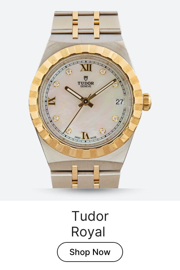 Tudor Royal 28403 Mother of Pearl Diamond Dial