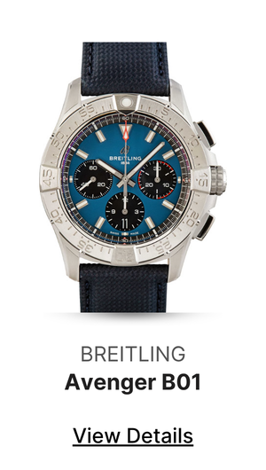Breitling Avenger B01 Chronograph 42 Blue Dial & Strap