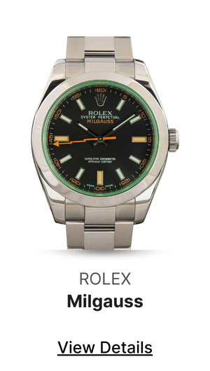 Preowned Rolex Milgauss Ref 116400 Black Dial