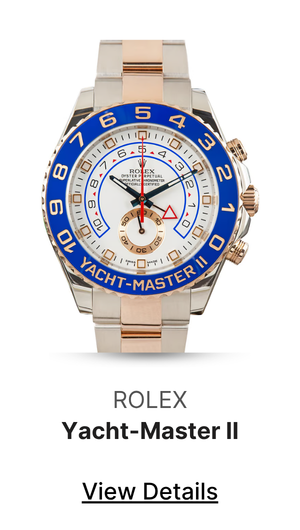 Used Rolex Yacht-Master II Ref 116681 Blue Hands