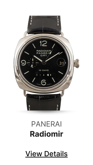 Panerai Radiomir 10 Days GMT PAM00235 White Gold