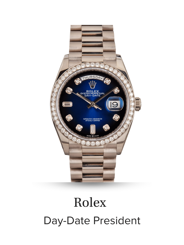 Rolex Day-Date President 128349 Diamond Dial & Bezel