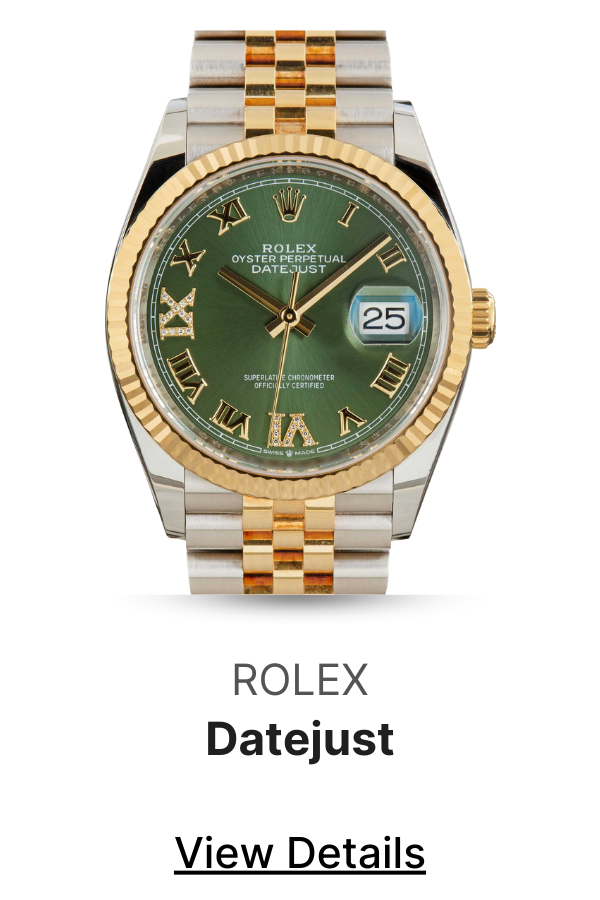 Rolex Datejust 36 ref 126233 Olive Green Dial