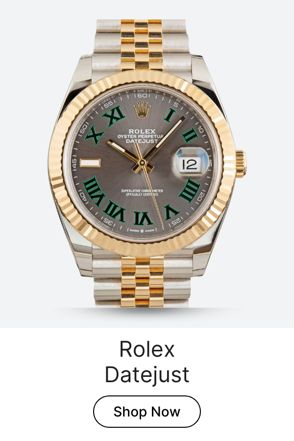 Pre-Owned Rolex Datejust 41 Ref 126333 Wimbledon Dial