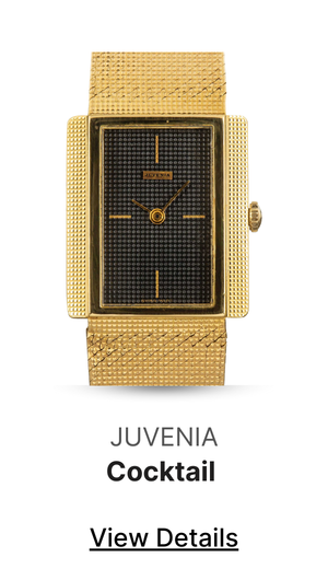 Vintage Juvenia Cocktail 18k Yellow Gold