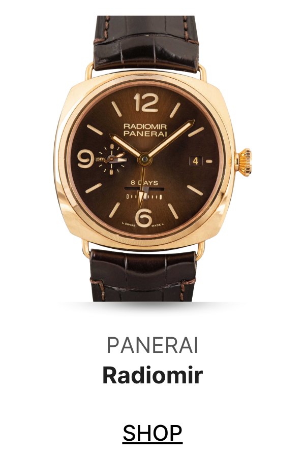 Panerai Radiomir 8 Days GMT Oro Rosso PAM00395 Brown Dial