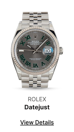 Used Rolex Datejust 36 Ref 126234 Wimbledon Dial