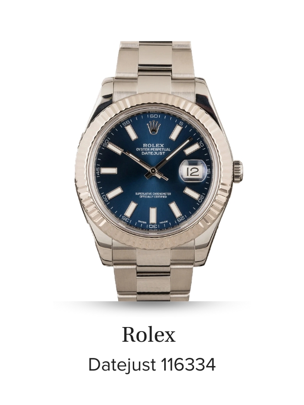 Mens Rolex Datejust II Ref 116334 Stainless Steel