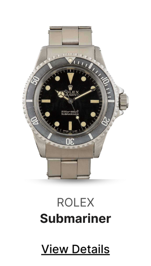 Vintage Rolex Submariner 5513 Stainless Steel