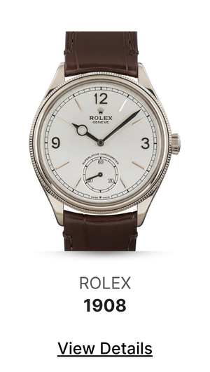 Used Rolex 1908 ref 52509 18k White Gold