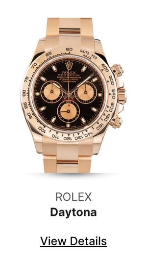 Used 18k Everose Gold Rolex Daytona Ref 116505 Black Dial