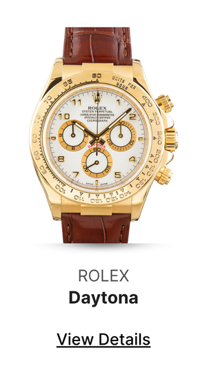 Used Rolex Cosmograph Daytona Ref 116518 Leather Strap