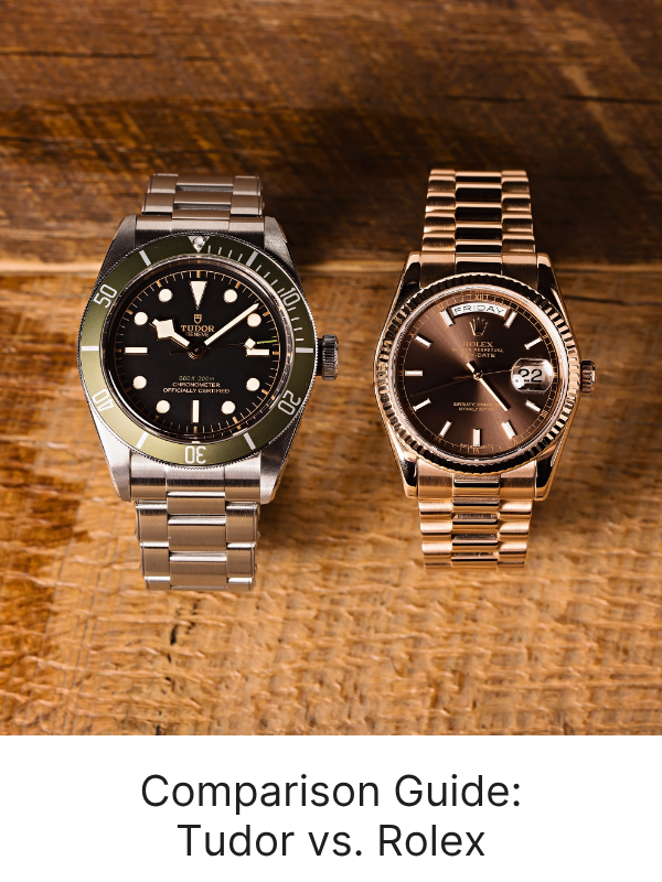 Comparison Guide: Tudor vs. Rolex