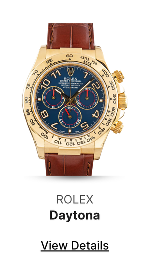 Used Rolex Daytona 116518 Blue Arabic Dial