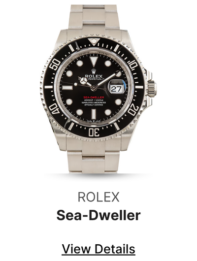 Pre-Owned Rolex Sea-Dweller Helium Valve Ref 126600
