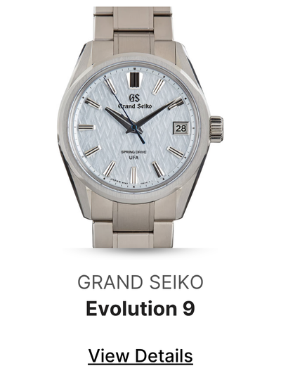 Pre-Owned Grand Seiko Evolution 9 Collection Ref SLGB003 Light Blue