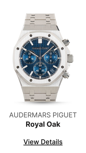 Audemars Piguet Royal Oak Bleu Nuit Nuage 50 Dial