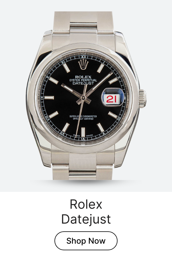 Rolex Datejust Ref 116200 Black Dial