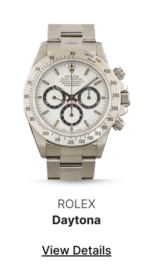 Men's Rolex Daytona Ref 16520 White Dial Zenith Movement