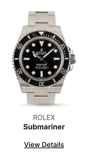 Pre-Owned Steel Rolex Submariner Ref 124060 Black No Date Dial