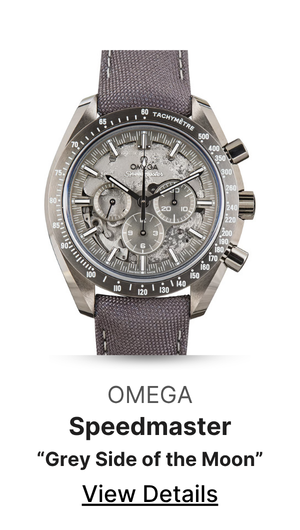 Pre-Owned Omega Speedmaster Grey Side of the Moon Grey Ceramic