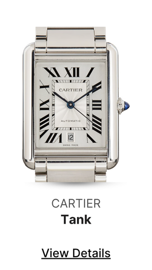 Pre-Owned Cartier Tank Must Watch WSTA0053 Stainless Steel